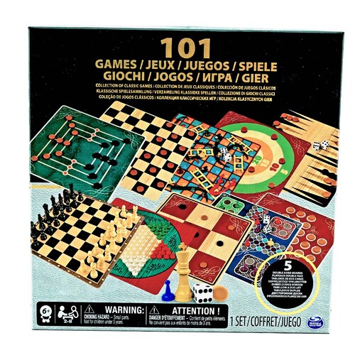 Juego de Mesa Spin Master 101 Juegos Colección Clásica 