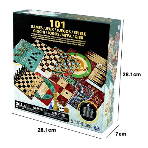 Juegos de Mesa Set de 101 Juegos