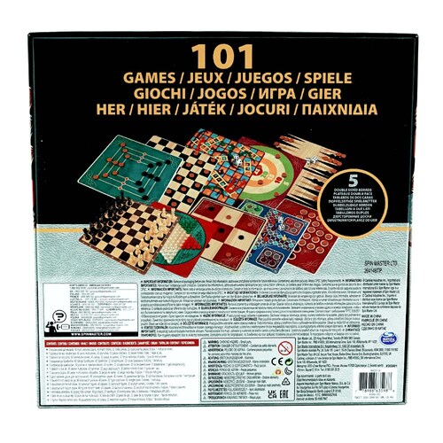 Juego de Mesa Spin Master 101 Juegos Colección Clásica 