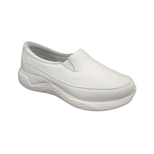 Zapato Blanco Enfermera Piel Confort 2109 Parbal