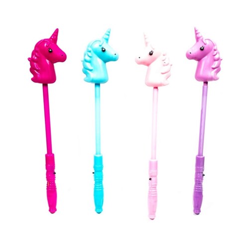 6 Varita De Luz Led Unicornio Juguete Fiestas.