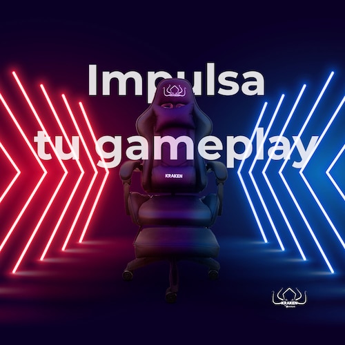 Silla Gamer Gaming Respaldo RECLINABLE DESCANSA PIES POSA PIES PC Oficina Estudio EJECUTIVA GIRATORIA 360 Grados COJIN Confort ERGONOMICO Youtuber Streamer
