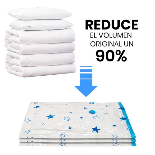 AGBOX Bolsas De Almacenamiento Sellado al  Alto Vacio, 8 piezas Varios Tamaños TH-BOLSROP01.