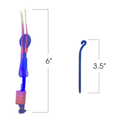 12 Flecha Hélice De Luz Juguete Económico Piñata