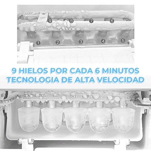 Máquina Para Hacer Hielo Express Portátil