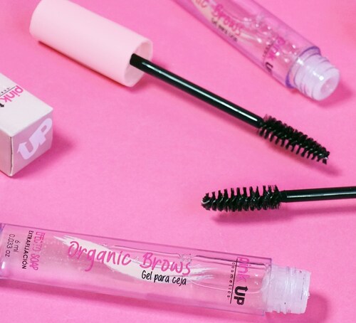 Pink Up, Gel Transparente Para Ceja, Definición Y Volumen