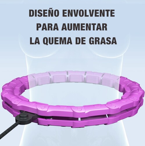 Aro FUNBU Hula Hula Hoop Para Ejercitar Abdominales Y Cintura