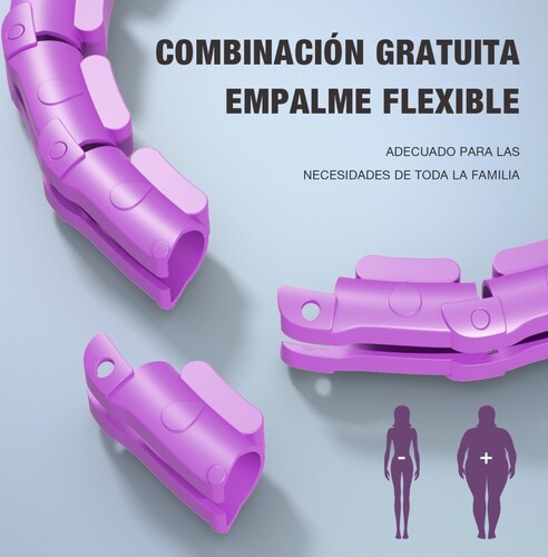 Aro FUNBU Hula Hula Hoop Para Ejercitar Abdominales Y Cintura