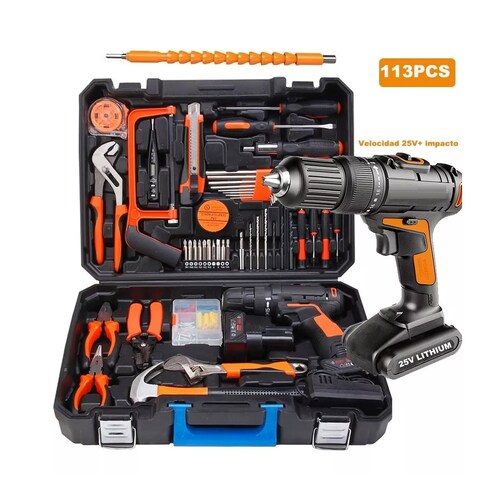 Juego De Herramientas Erramienta Kits Herramientas 110 Pz
