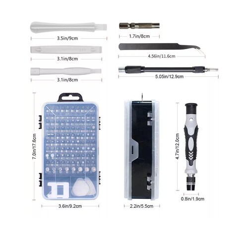 Kit De Desarmadores Y Herramientas De Precisión 115 En 1