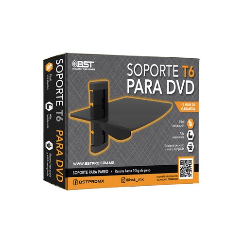 Soporte Para Consolas Videojuego y DVD Marca BST ST6 10kg