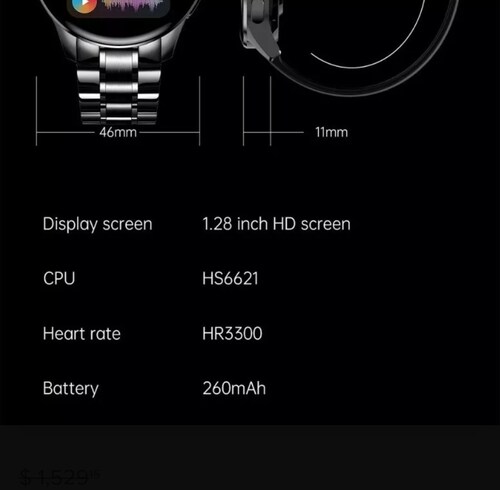 Reloj Inteligente Bluetooth Responde Y Hace Llamadas Ip67 A
