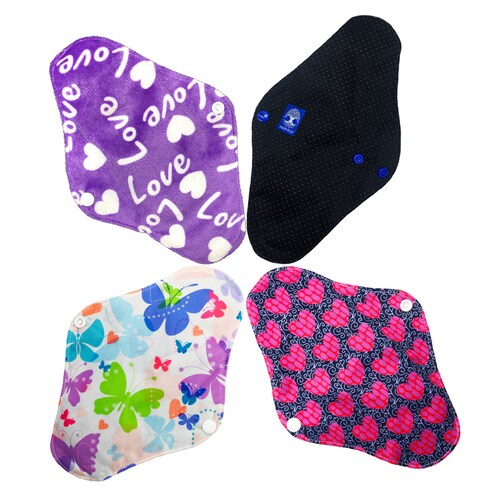 Toallas sanitarias femeninas de tela nocturnas y regulares ecobaby original
