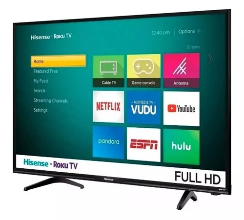 Hisense 40" Smart tv Roku FHD