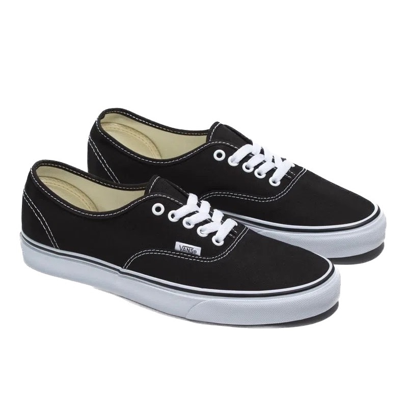 Tenis vans negro outlet con gris