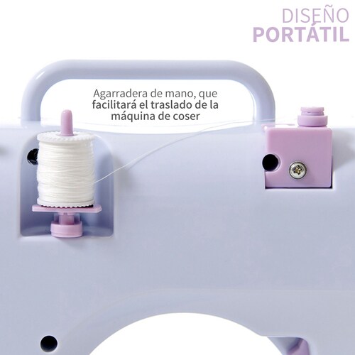 Máquina De Coser Eléctrica Doméstica Portátil De 12 Agujas