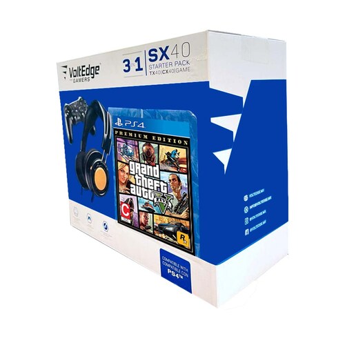 VoltEdge For Gamer 3 en 1 SX40 Starter Pack
