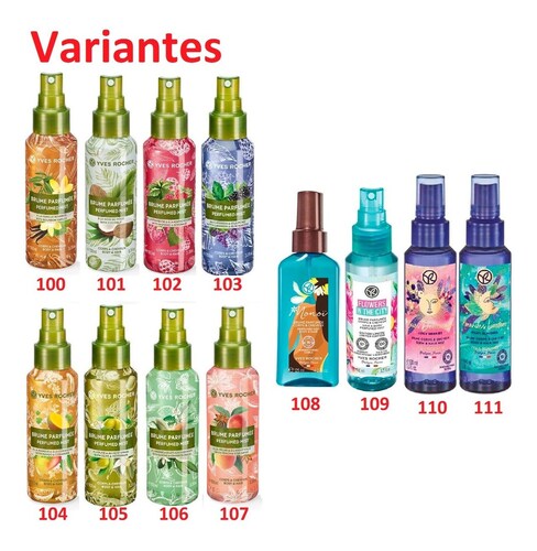 Perfume Mist Cuerpo Y Cabello Yves Rocher Aroma Coco #101