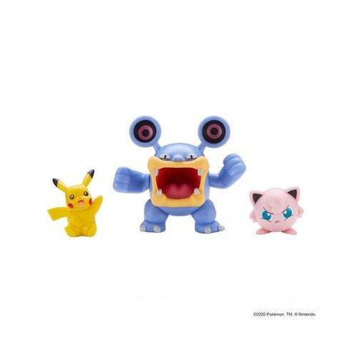 Pokemon Loudred + Pikachu + Jigglypuff