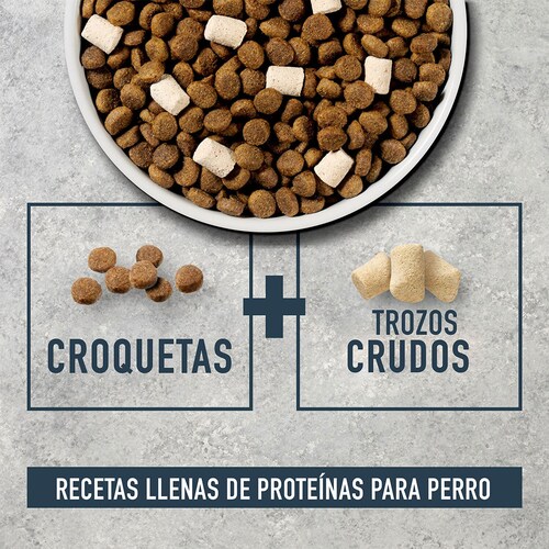 Instinct Raw Boost Whole Grain Alimento para Perros, con Carne Real Cruda Liofilizada de Cordero 2kg