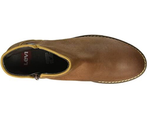 BOTA DE GAMUZA MARRÓN DAMA LEVIS.