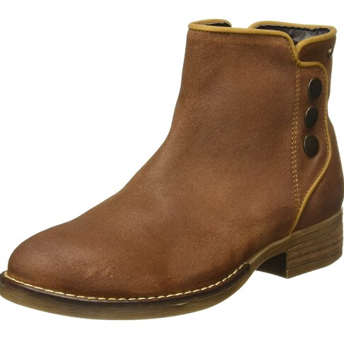 BOTA DE GAMUZA MARRÓN DAMA LEVIS.