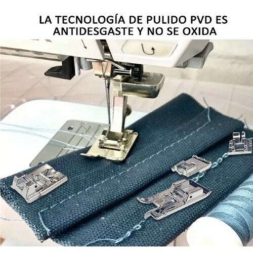 Set Profesional Para Máquina De Coser Prensatelas 48 Pzas