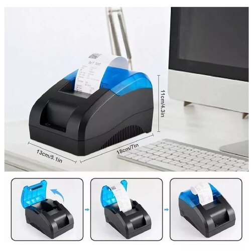 Impresora Térmica Pos Usb De 58 Mm C/bluetooth Para Recibos