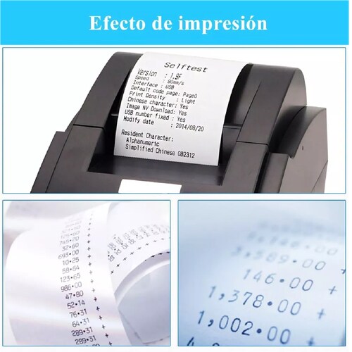 Impresora Termica Pos Usb 58mm Xp-58iih Impresoras Recibos.