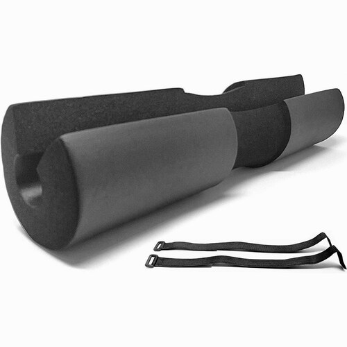 Cojin Protector De Cuello Para Barra Olimpica Gym color rojo FUNBU