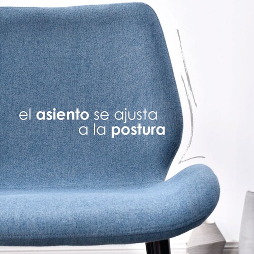 Silla de comedor estilo nordico Berlin moderno minimalista
