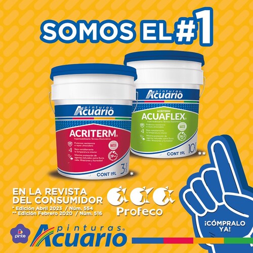 Impermeabilizante Acuaflex 10 Años 19 Lt Blanco IA35290.