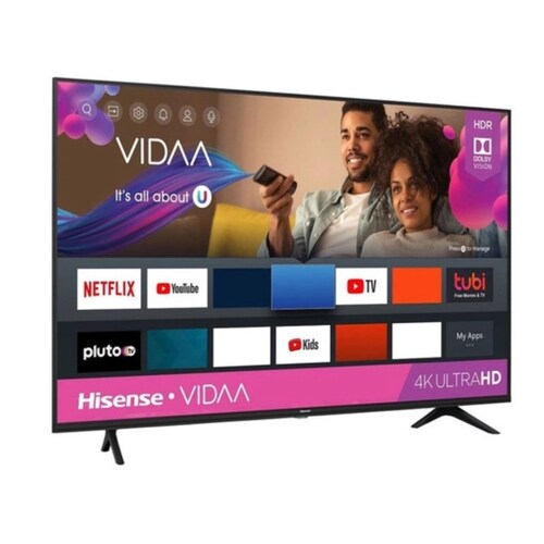 Smart Tv Hisense de 55 con Sistema Operativo VIDAA