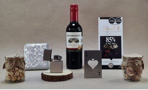 Arcón Regalo Vino Reservado Concha Y Toro Gourmet 