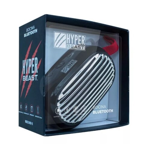 Mini Bocina Bluetooth H001 USB Auxiliar 3.5 HYPER BEAST 5W