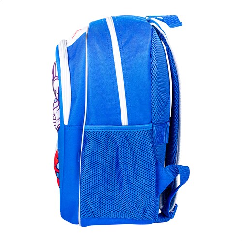 TechZone Mochila Escolar NASA con Astronauta 3D, 2 Amplios compartimentos y bolsas laterales de malla.