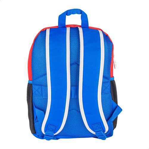TechZone Mochila Escolar NASA Edición Cohete Termoformado 3D, 2 Amplios compartimentos y bolsas laterales de malla.