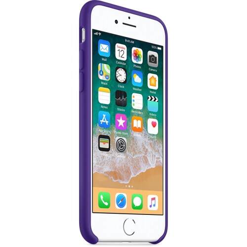 Funda de Silicon iPhone 8 / iPhone 7 - Morado