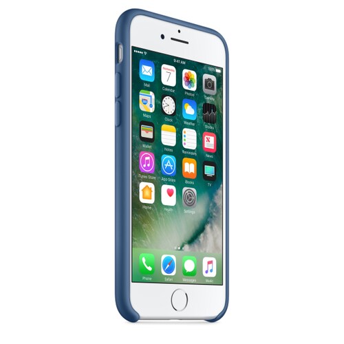 Funda de Silicon iPhone 8 / iPhone 7 - Azul Oceano