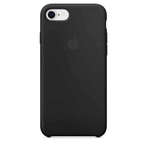 Funda de Silicon iPhone 8 / iPhone 7 - Negro