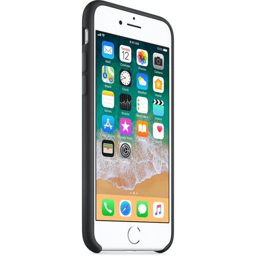 Funda de Silicon iPhone 8 / iPhone 7 - Negro