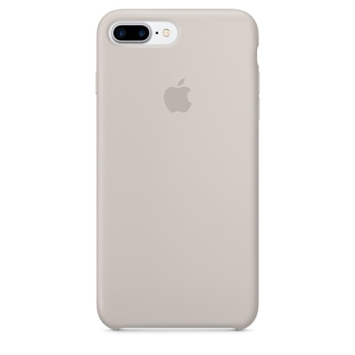 Funda de Silicon iPhone 8 Plus / iPhone 7 Plus - Piedra