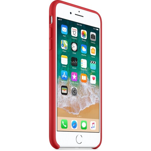 Funda de Silicon iPhone 8 Plus / iPhone 7 Plus - Rojo