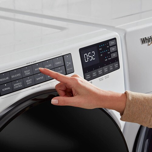 Lavadora Carga Frontal 23kg Blanco 7MWFW6605MW Whirlpool
