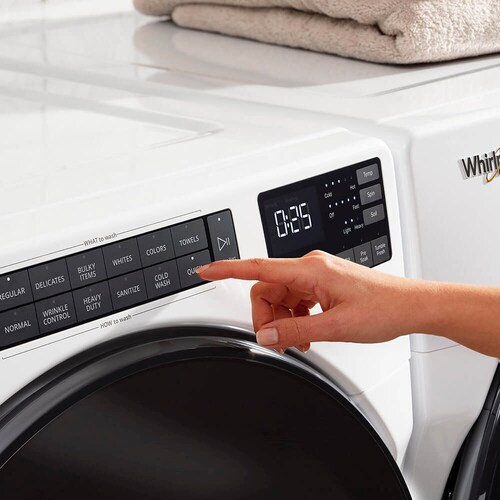 Lavadora Carga Frontal 23kg Blanco 7MWFW6605MW Whirlpool