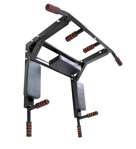 Barra Dominadas 8 En 1 Casa 450kg Uso Rudo Gym Biceps Abs Tr
