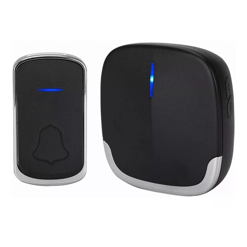 Timbre Inalámbrico Impermeable Con 1 Transmisor Y 1 Receptor