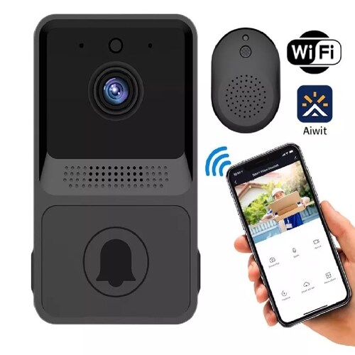 Timbre De Video Inteligente Wifi Inalámbrica Audio Cámara