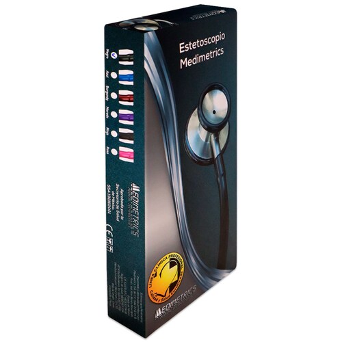 Estetoscopio Medimetrics Negro Classic ll - Médica Depot