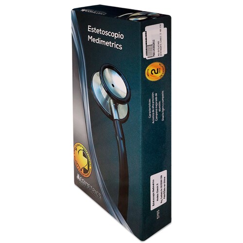 Estetoscopio Medimetrics Negro Classic ll - Médica Depot